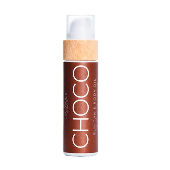 <tc>COCOSOLIS</tc> Шоколадово слънцезащитно масло за тяло и тен 110 мл