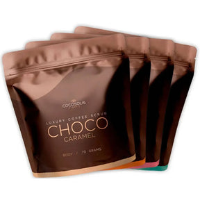 Cocosolis Luxury Coffee Scrub Box Set 4 Pieces - Nutra Best Europe