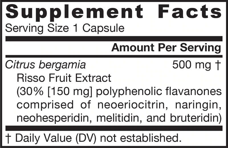 Цитрусов бергамот 500 mg - 60 капсули