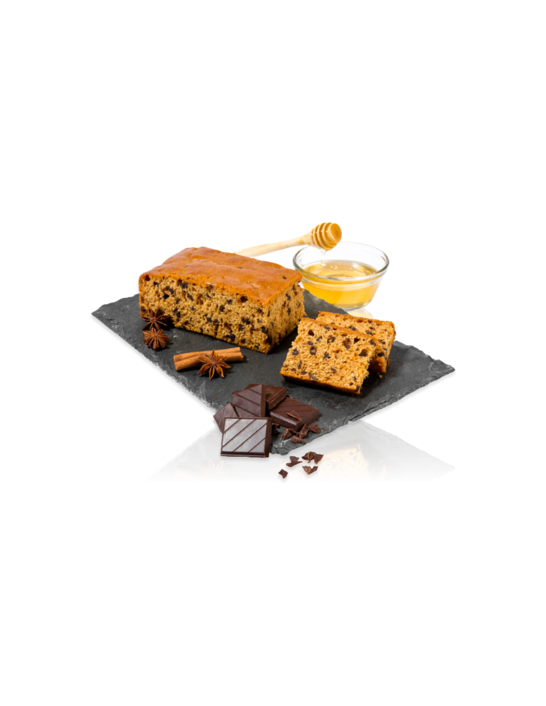 Френски меден хляб с шоколадов чипс, 40% мед, 250 g,
