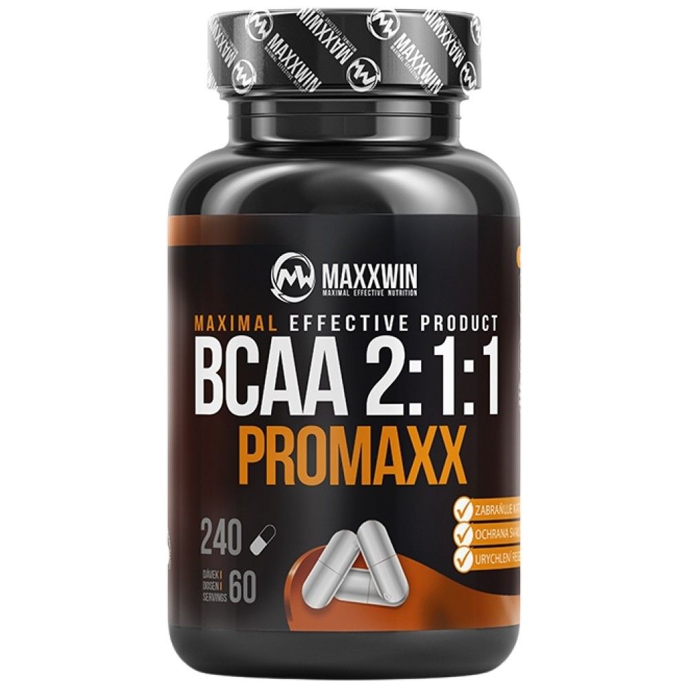 BCAA PROMAXX 2: 1: 1 - 240 капсули