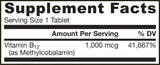Метил В -12 1000 MCG - 100 сублинглални таблетки