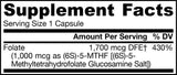 Метил фолат 1000 mcg - 100 капсули
