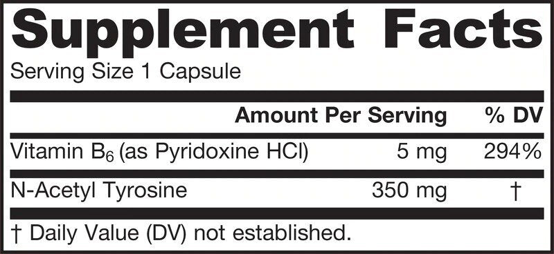 N -ацетил тирозин 350 mg - 120 капсули