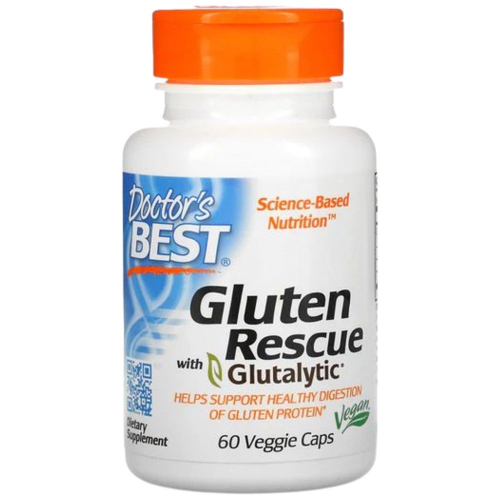 Спасяване на глутен | С Glutalytic® - 60 капсули
