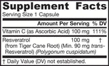 Resveratrol 100 mg - 60 капсули