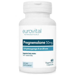 Eurovital Pregnenolone - Pregnenolone 60 Vcaps - Nutra Best Europe
