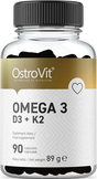 OstroVit Omega 3 / D3 + K2 - 90 Gel capsules - Nutra Best Europe