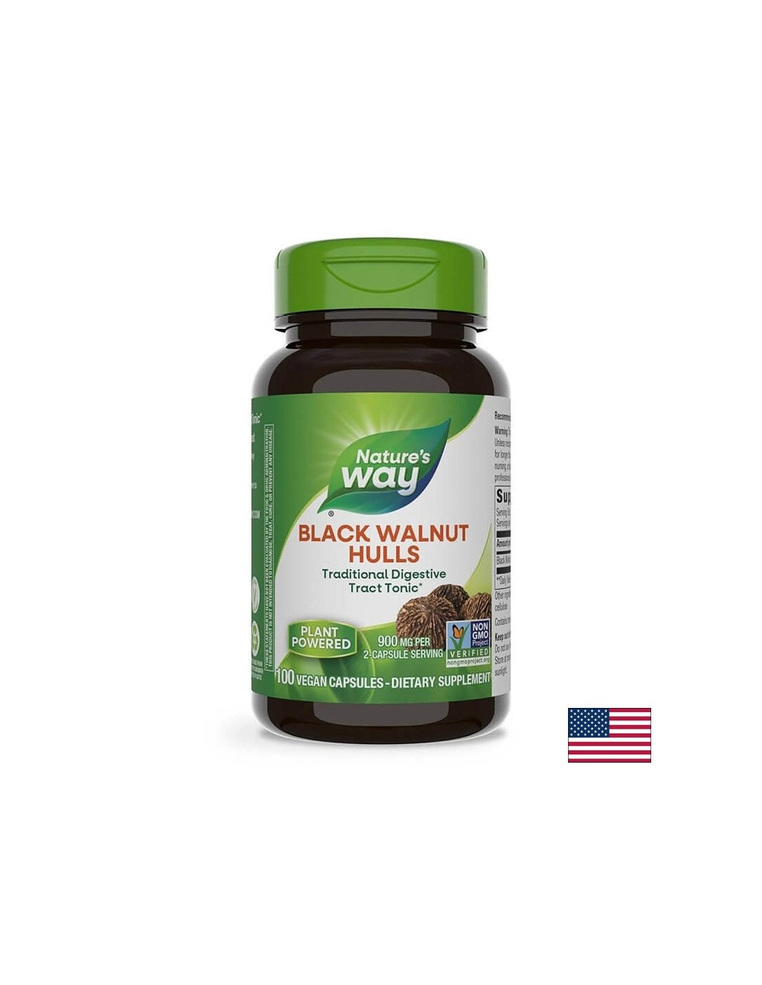 Черен орех 500 mg - 100 капсули