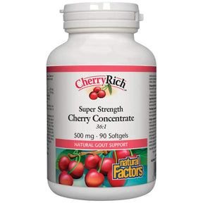 Cherry Concentrate 36:1 500 mg - 90 Softgels - Nutra Best Europe