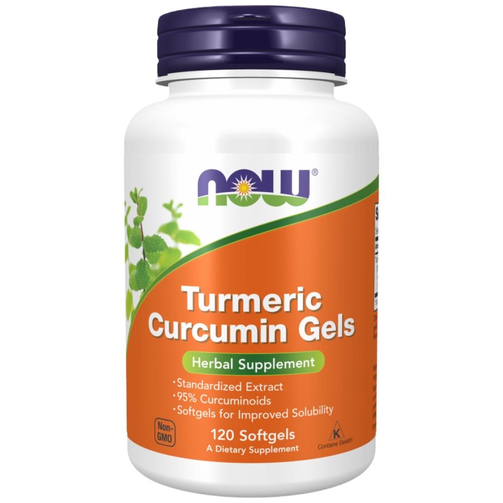 Куркумерски куркумин Softgels 475 mg - 60 мекигелци