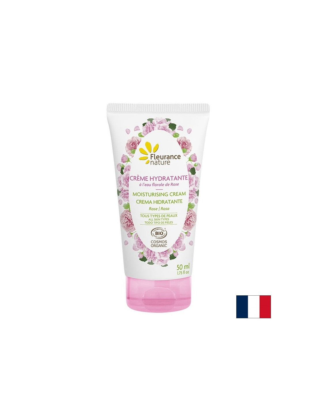 Хидратиращ крем за ръце с флорална вода от Damascena Rose, 50 ml
