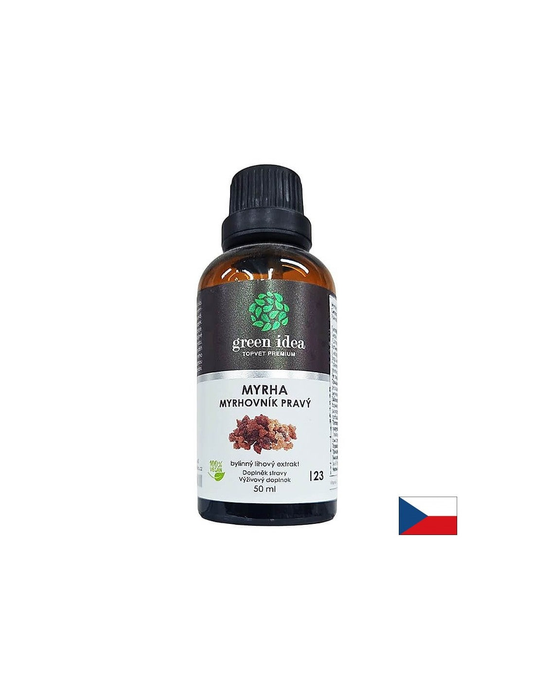 Имунитет и здравословно сърце - MYRRH (смола) + витамин С, 50 ml тинктура