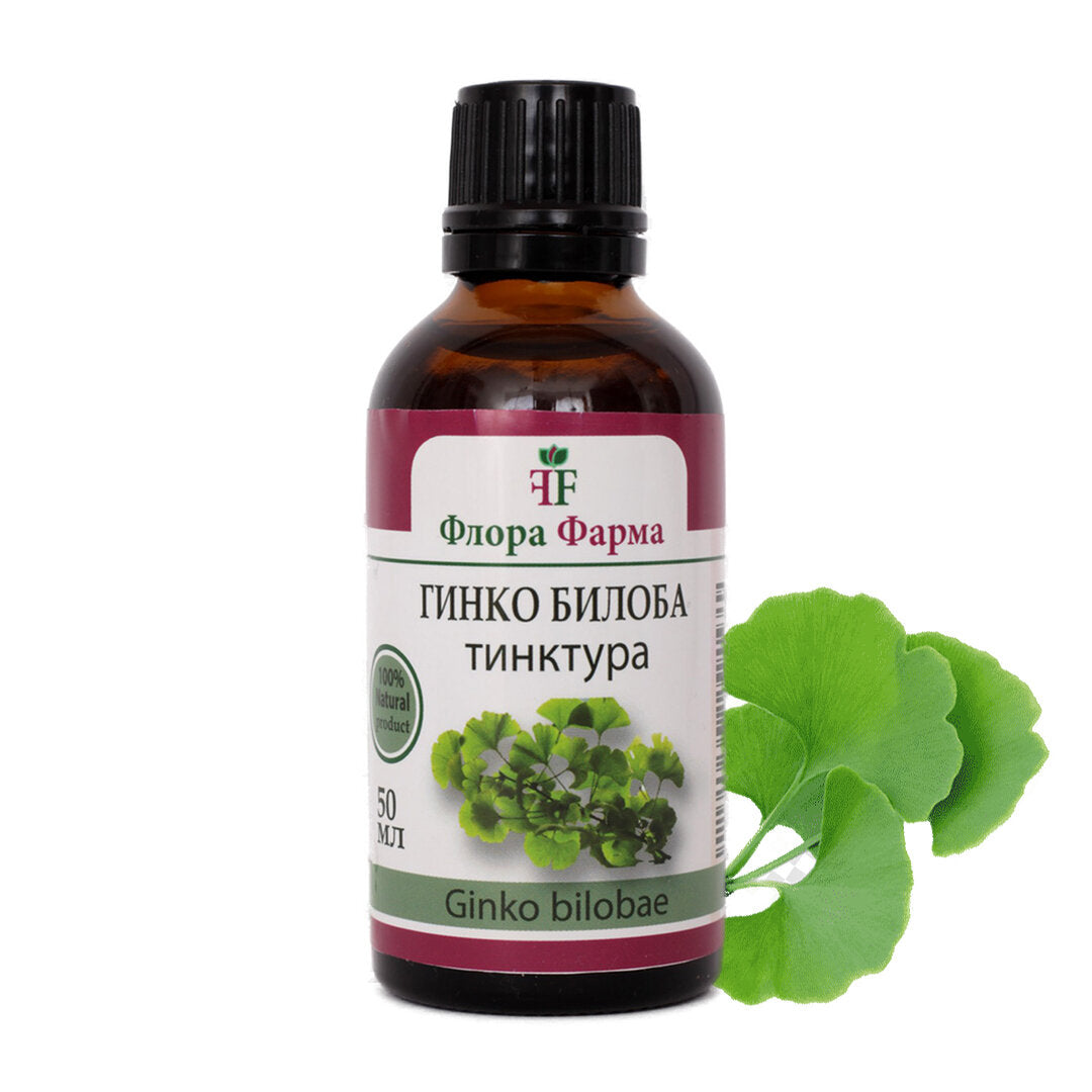 Ginkgo Biloba 500mg - Tincture 50ml флора ферми