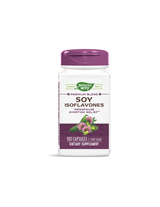 Соеви изофлавони - първокласна формула - за менопауза, 500 mg, 100 капсули