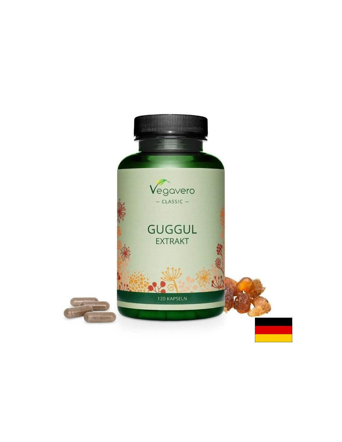 Guggul Extract, 120 капсули, 100% веган <tc>Vegavero</tc>