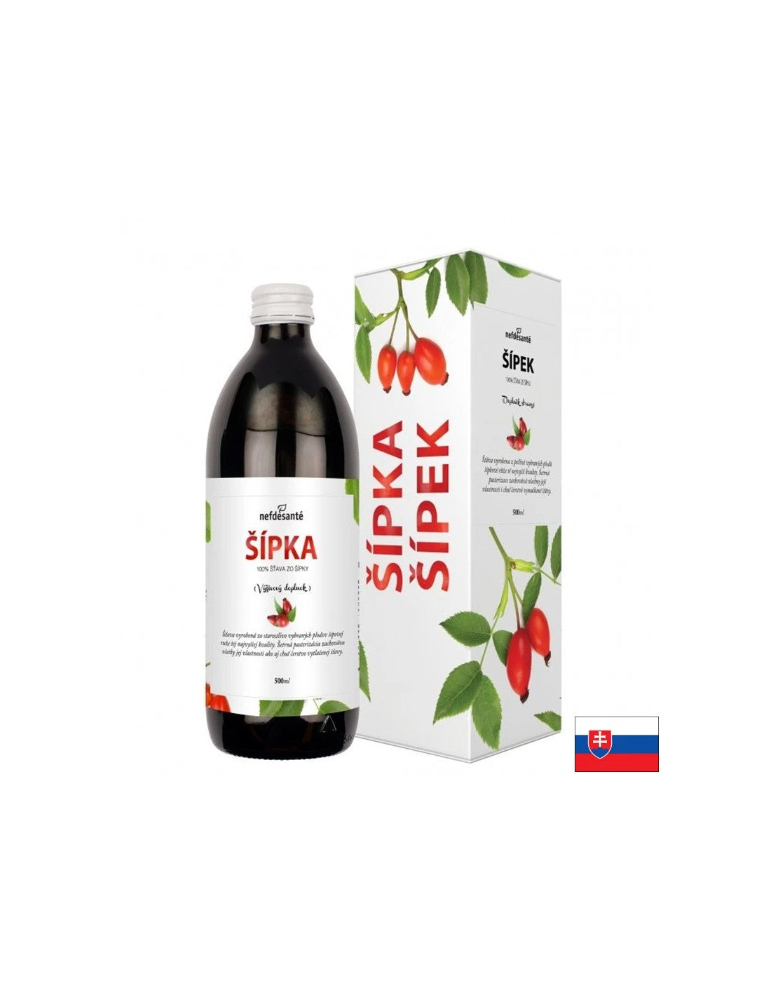 Сок от роза - сърце и имунно здраве, 500 ml, 10 дози