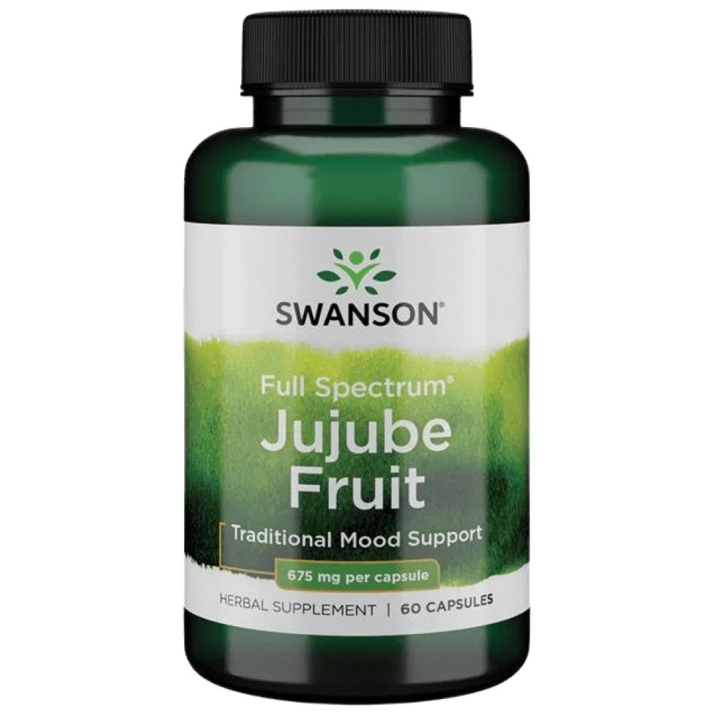 Пълен спектър Jujube плодове 675 mg 60 капсули