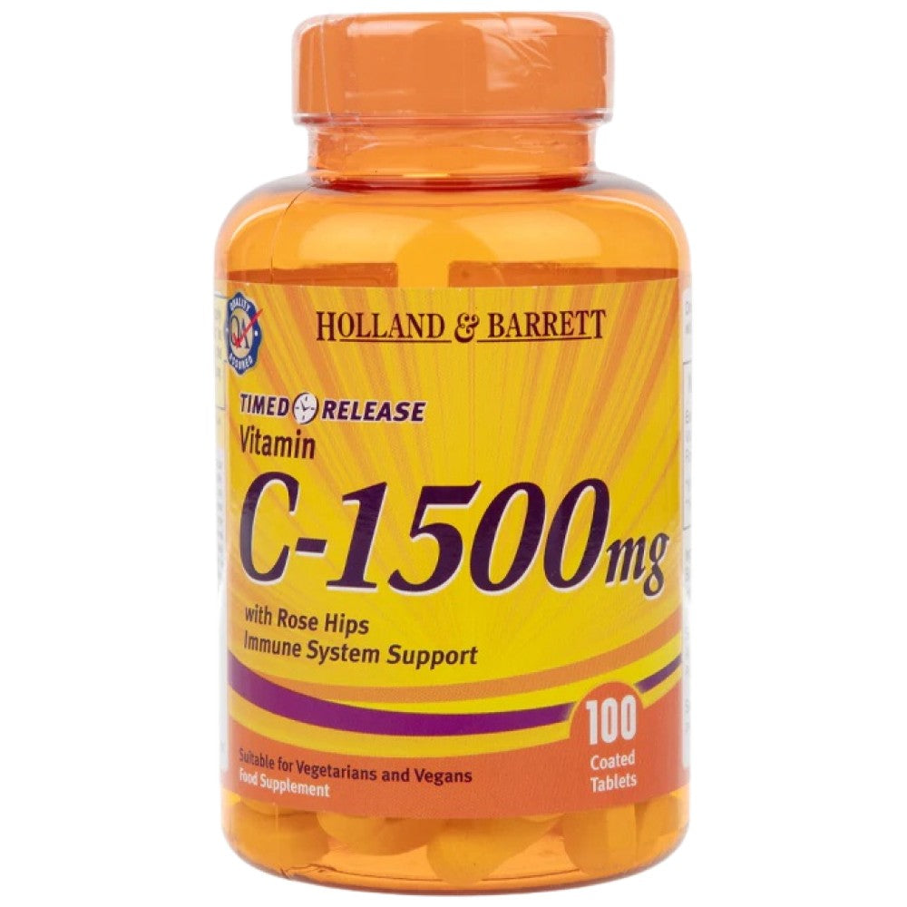 Витамин С с розови бедра 1500 mg | Временна версия - 100 таблетки