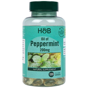 Oil of Peppermint 200 mg - 120 capsules - Nutra Best Europe
