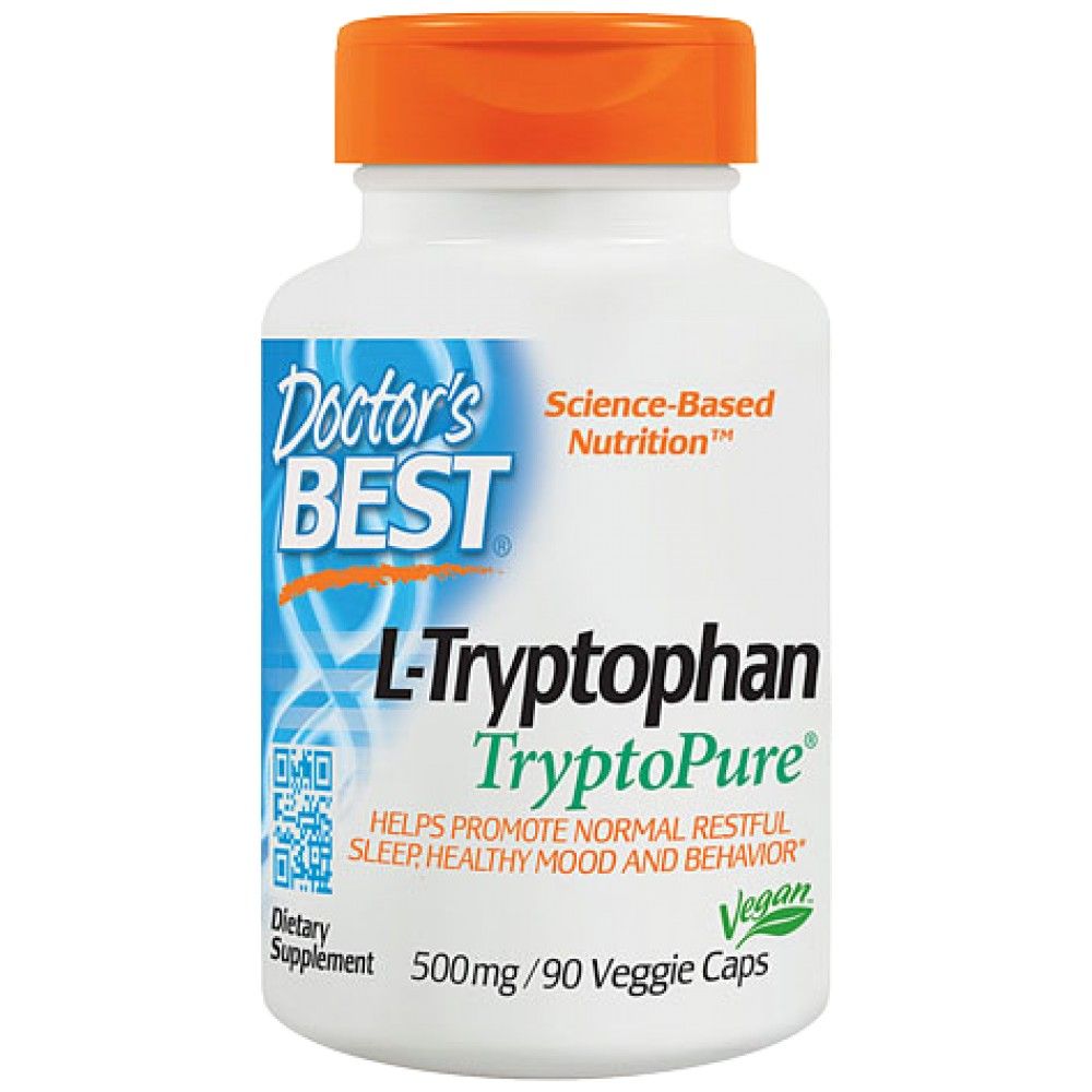 L-tryptophan 500 mg | С триптопър - 90 капсули
