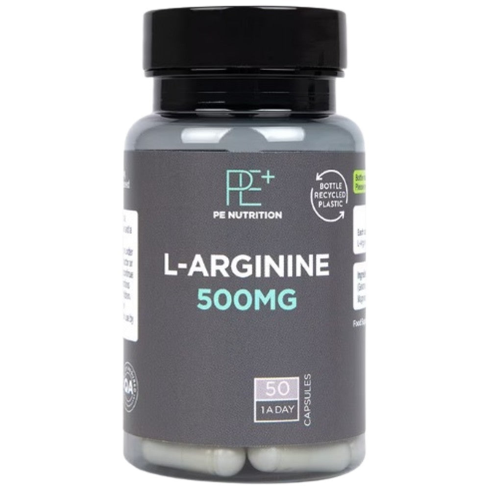 PE Nutrition | L -аргинин 500 mg - 50 капсули