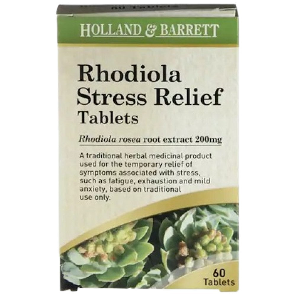 Rhodiola Relief на стреса 200 mg - 60 таблетки