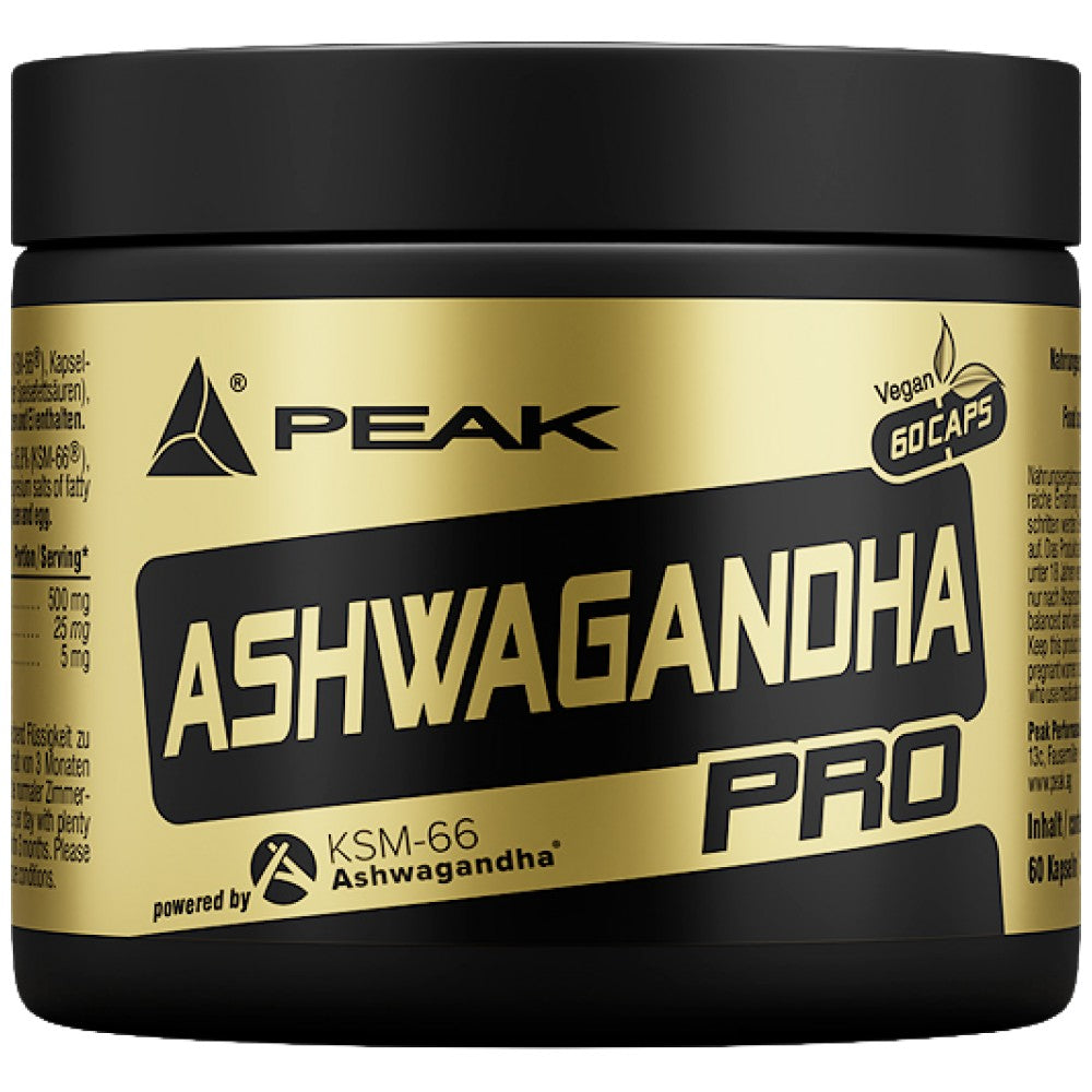 Ashwagandha Pro KSM -66 500 mg - 60 капсули