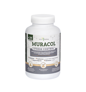 Stress Control 120 capsules (Ashwagandha, Passionflower, Colostrum) - Nutra Best Europe