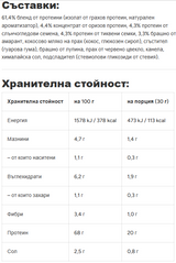 Вегански протеинов прах ягода - 600 g, направени в Германия - Alpha Foods
