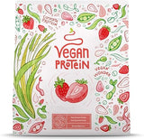 Вегански протеинов прах ягода - 600 g, направени в Германия - Alpha Foods