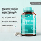 Hyaluronic Acid 600 mg / Хиалуронова киселина 600 mg /90 капсули, 90 дни/ <tc>Nutravita</tc>