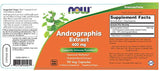 Екстракт от Andrographis Paniculata 400 mg - 90 капсули