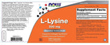 L -Lysine 500 mg - 250 капсули