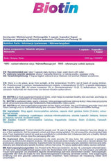 Биотин 5000 MCG - 30 капсули