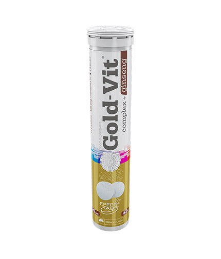 Gold vit комплекс + женшен/20 ефервесцентни раздели - 0