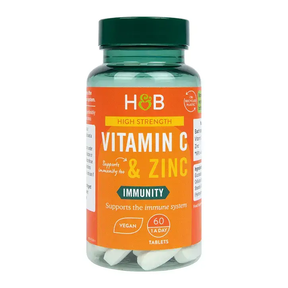 Vitamin C + Zinc (Vitamin C + Zinc) 60 tablets HOLLAND & BARRETT - Nutra Best Europe