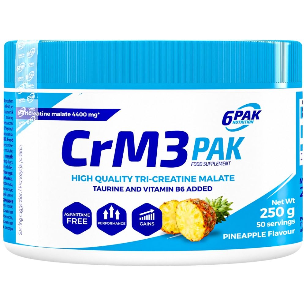 CRM3 PAK (Tri -Ceatine Malate + Taurine) - 250 грама