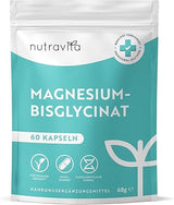 Магнезиев бисглицинат 60 капсули 320 мг Веган <tc>Nutravita</tc>