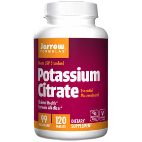 Potassium Citrate 99 mg 120 Tablets - Nutra Best Europe