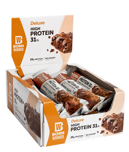 Делукс протеинов бар кутия/12 x 55 g/бисквитки и крем