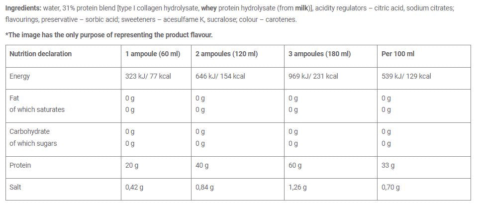 Кутия с протеини/20 х 60 ml
