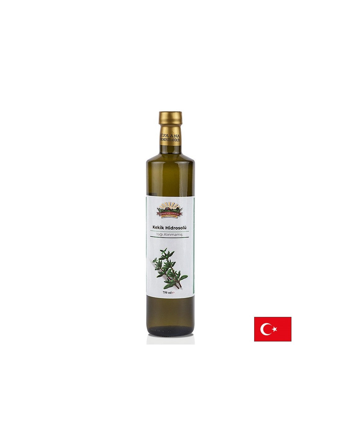 Хидрозол на мащерката (флорална вода) - Грижа за кожата и диханието, 750 ml