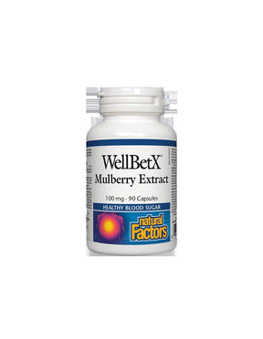 WellBetX Mulberry Extract 100 mg - 90 capsules - Nutra Best Europe
