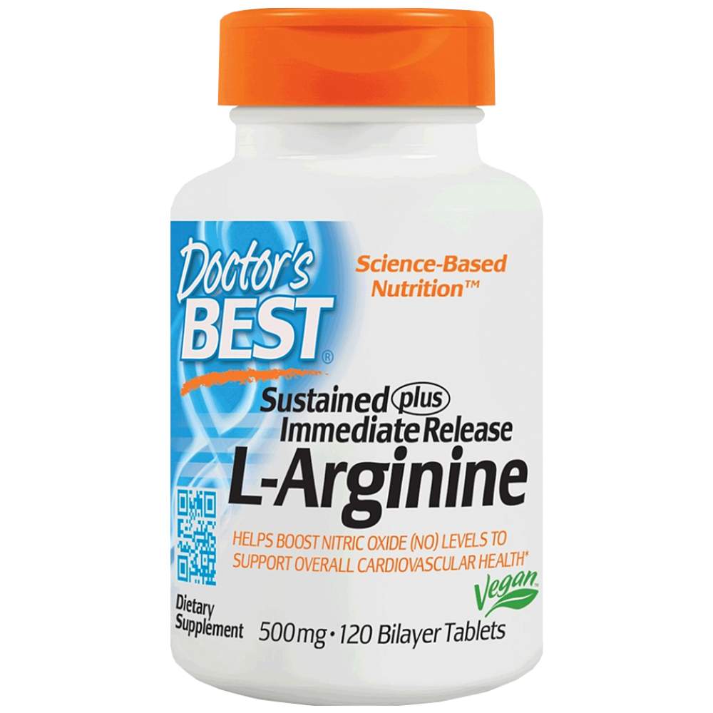 Най -добър L -аргинин 500 mg - 120 таблетки