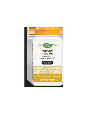 MSM 1000 mg - 200 Tablets - Nutra Best Europe