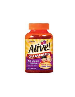 Alive! Multi-vitamin For Children Gummies / Alive! Multivitamins for children x 60 Nature's Way gel tablets - Nutra Best Europe