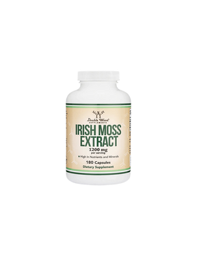 Irish sea moss - Red algae (Irish moss), 180 capsules Double Wood - Nutra Best Europe