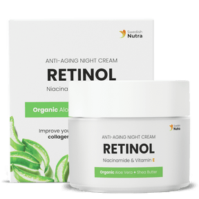 Night cream with Retinol, Hyaluron and Collagen 50 ml Swedish Nutra - Nutra Best Europe