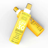 Слънцезащитен крем за лице и тяло SPF 30 с анти -старееща хиалуронова киселина - 200 ml